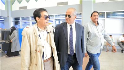 رئيس مركز البحوث يستقبل الإعلامي والأكاديمي المغربي توفيق جزوليت بمطار عدن