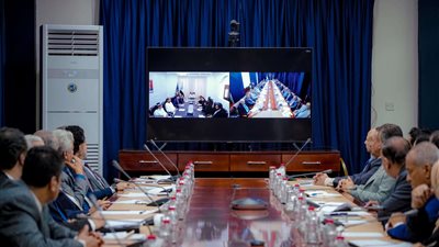  الرئيس الزُبيدي: سنقف إلى جانب رئيس الحكومة لإحداث تغييرات حقيقية وسنقيّم أدائه باستمرار