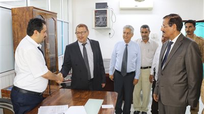 رئيس مجلس القضاء الأعلى يطّلع على سير العمل في المحكمة العليا