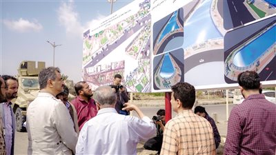 لملس يؤكد استمرار العمل في مشاريع تحسين المدينة وإبراز وجهها الحضاري