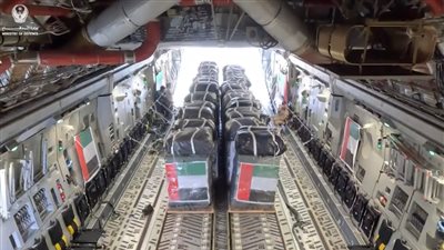 الإمارات ومصر تنفذان سادس إسقاط جوي للمساعدات الإنسانية في غزة