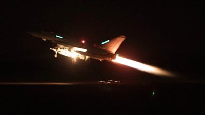 ضربات للتحالف الدولي تدمر منظومتين جويتين بدون طيار تابعتين لمليشيا الحوثي  