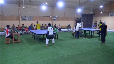 الاتحاد بطلاً لتنس الطاولة في مديرية القطن بحضرموت