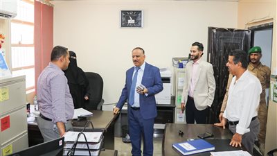 وزير النقل يطلع على مستوى الانضباط الوظيفي بديوان الوزارة عقب اجازة عيد الفطر