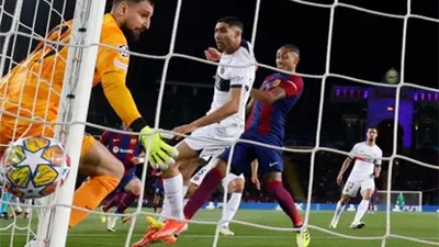 عاجل.. باريس سان جيرمان يسحق برشلونة 4/1 ويتأهل إلى الدور نصف النهائي في دوري أبطال أوروبا