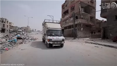 لإغاثة السكان.. الإمارات أول دولة تنجح في الوصول لخان يونس