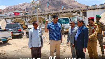 البحسني يشيد بجهود السلطة المحلية بحضرموت للحد من تداعيات المنخفض الجوي