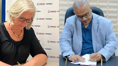 وزارة التخطيط توقع اتفاقية دعم تنموي لخمس سنوات مع واشنطن