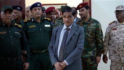 البحسني يطّلع على جاهزية عدد من الوحدات العسكرية والأمنية بساحل حضرموت 