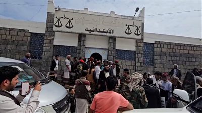 رئيس مجلس القضاء يتفقد العمل في محكمة ونيابة لبعوس بلحج 