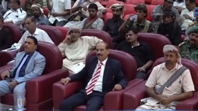 لقاء تشاوري لانتقالي شبوة مع أعضاء الجمعية الوطنية ومجلس المستشارين 