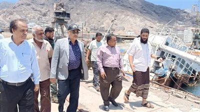 أمين عام محلي العاصمة عدن يطلع على نشاط هيئة مصائد الأسماك
