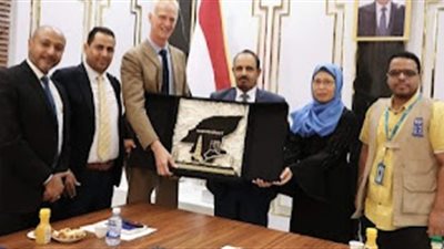 بن ماضي يبحث مع وفد البرنامج الإنمائي تنفيذ مشاريع مستدامة بحضرموت