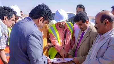 استلام موقع محطة الطاقة الشمسية الإماراتية في شبوة