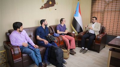 العولقي يستقبل وفد القناة الثقافية الاوروبية (ARTE Reportag)