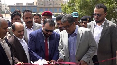 افتتاح معرض عدن الأول للإعمار والبناء بمشاركة 40 شركة ومؤسسة تجارية