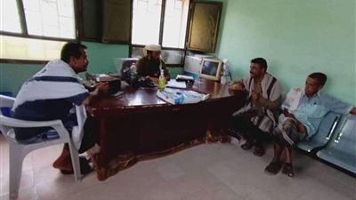 انتقالي طور الباحة يتفقد الدوام الرسمي في عدد من المرافق الحكومية بالمديرية