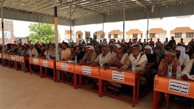 وجهاء المنطقة الوسطى: لن نسمح لأي أحد بشق الصف أو النيل من الإنجازات الجنوبية 