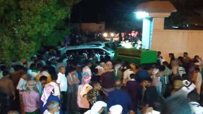 قيادة انتقالي وادي حضرموت تتقدم مشيعي شهيدي العملية الإرهابية في محافظة أبين