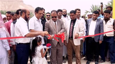 افتتاح مدرسة درة الكويت للبنات في مديرية القطن بوادي حضرموت