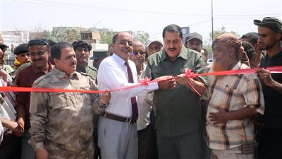 جهود ودعم إماراتي لتطوير وتأهيل مباني إدارة الأمن في العاصمة عدن 