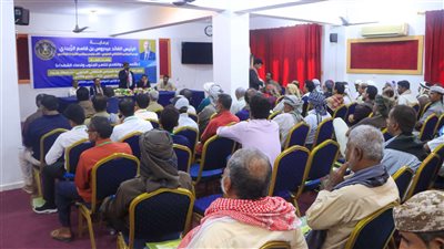 بحضور الجبواني.. انتقالي شبوة يقف أمام مستجدات الأوضاع في المحافظة