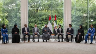 الشيخ محمد بن زايد يلتقي طلبة الإمارات الدارسين في الولايات المتحدة