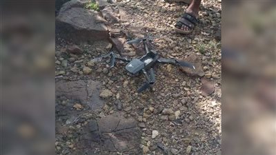 اسقاط طائرة استطلاعية تابعة لمليشيا الحوثي في جبهة المُسيمير بلحج 