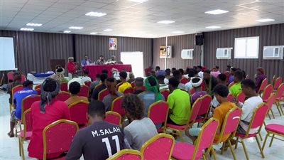 قيادة انتقالي حضرموت تلتقي شباب ساحل حضرموت 