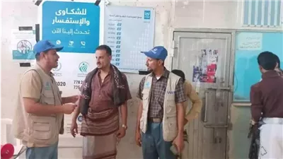 انتقالي المسيمير يدشن صرف مساعدات برنامج الغذاء العالمي 