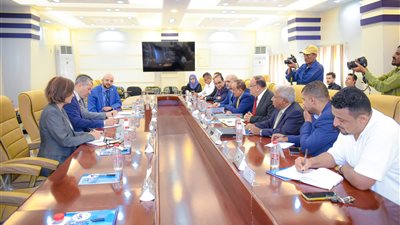 وزير النقل يستقبل الأمين العام للمنظمة البحرية الدولية بعدن