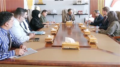 لملس يبحث مع نائب المبعوث الأممي آثار تسييس الاقتصاد وانعكاساته على الوضع المعيشي