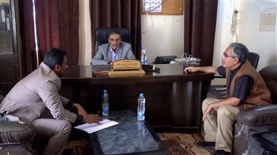 أمين محلي شبوة يطلع على أوضاع مكتب الأشغال ويشدد على تطوير عتق