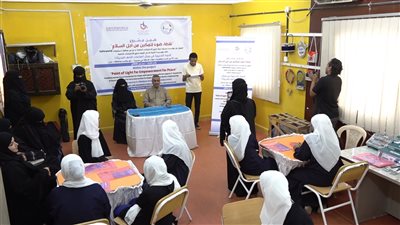 دورة تدريب تستهدف 17 فتاة من ذوي الهمم في العاصمة عدن 