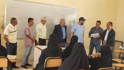 تدشين الاختبارات للفصل الدراسي الأول للمعاهد التقنية والمهنية في العاصمة عدن