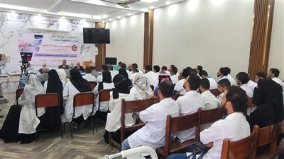 دورة تدريبية لرفع مستوى الأطباء في تشخيص وعلاج الحالات الطارئة بالعاصمة عدن