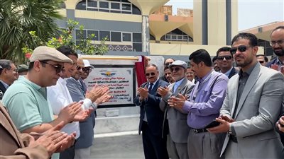 وزير النقل ورئيس الهيئة العامة للطيران يضعان حجر الأساس لمشروع مبنى الهيئة