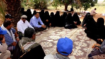 الوزير السقطري يطلع على المشاريع الزراعية في محافظة سقطرى 