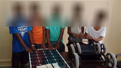 أمن العاصمة عدن يلقي القبض على عصابة سرقة ويضبط مسروقات في أسواق الخردة 