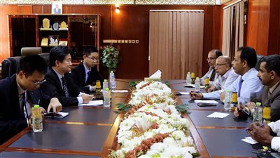 وزارة الزراعة تبحث مع السفير الصيني تعزيز التعاون وزيادة الصادرات الزراعية والسمكية