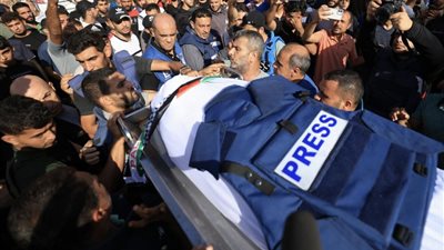 ارتفاع عدد الشهداء الصحفيين في غزة إلى 238 جراء القصف الإسرائيلي