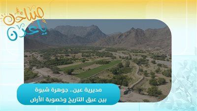 صباحك ياعدن | مديرية عين.. جوهرة شبوة بين عبق التاريخ وخصوبة الأرض