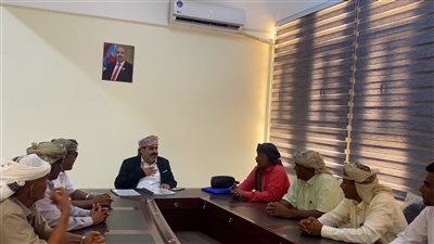 وفد قبلي من سقطرى يلتقي لجنة معالجة قضايا الثأر بالمجلس الانتقالي