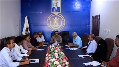 انتقالي شبوة يناقش قضايا المحافظة وإعادة تنظيم الهيئة 