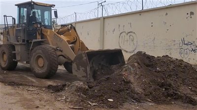 السلطة المحلية بالتواهي تواصل إزالة آثار المنخفض الجوي