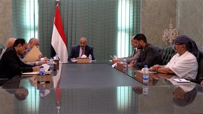 الرئيس الزُبيدي يشدد على أهمية النهوض بقطاع الاتصالات وفق رؤية استراتيجية حديثة