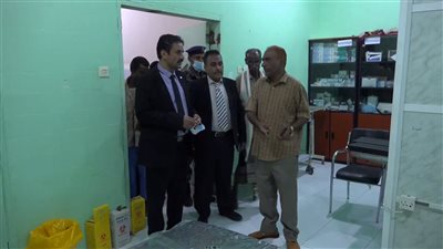 فريق التوجيه والرقابة الرئاسي يتفقد مستشفى زنجبار ومركز معالجة الإسهالات 