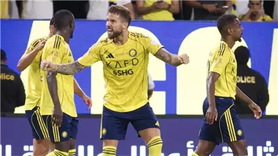 الدوري السعودي.. النصر يتغلب على الخلود بثنائية 