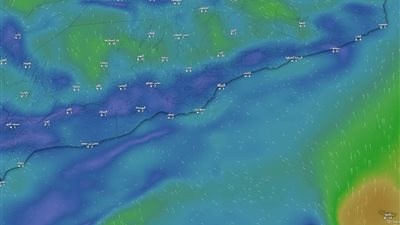 الأرصاد تتوقع أمطاراً على السواحل والجزر وطقساً معتدلاً في أغلب المناطق