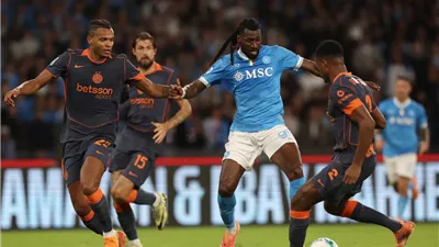 الدوري الإيطالي.. نابولي يتغلب على إنتر ميلان بثلاثية 